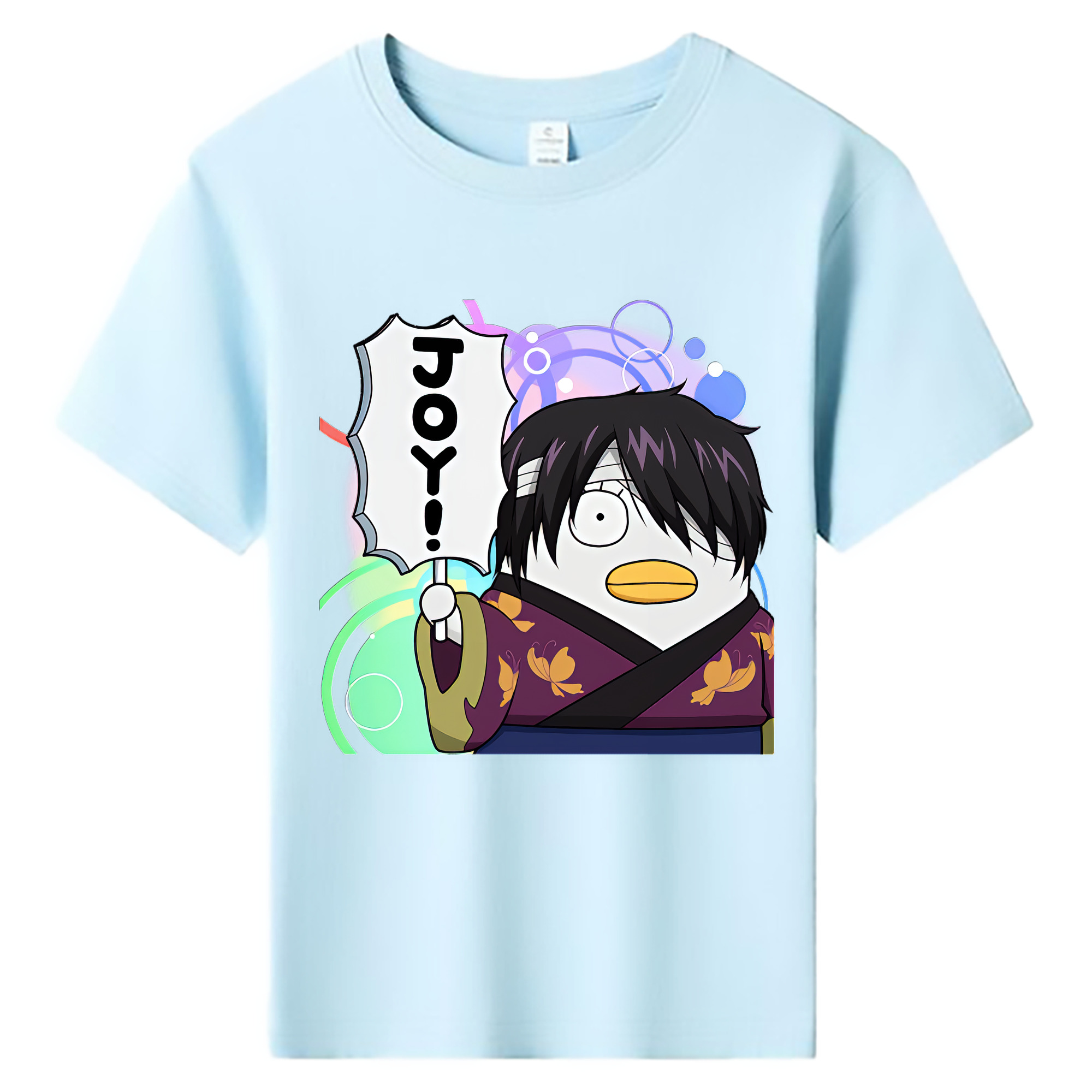 （画像用） ぎんたま 坂田銀時（さかたぎんとき） 神楽 志村新八（しむら しんぱち） GINTAMA Sakata Gintoki Kagura Shimura Shinpachi 綿100％キッズTシャツ（フロントプリント）